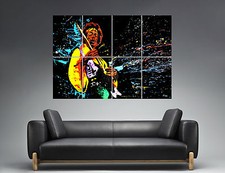 Jimi Hendrix Abstract Color