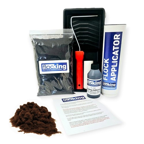 Flocking kit dark brown - -,