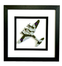 Fabri 1/100 RNZAF DH Mosquito FB MK VI MM417 'EG-T' 487Sqn model in frame, Code3