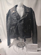 Vintage Leather Fringe Biker