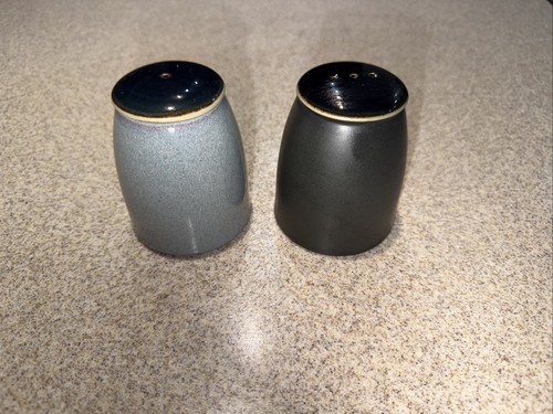 Denby jet salt and pepper - salt,