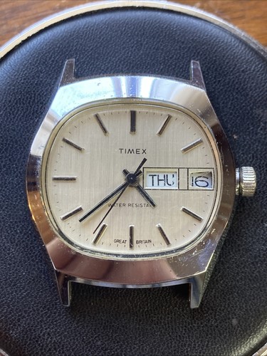 1970s timex marlin dial - timex,