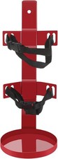 Red Fire Extinguisher Mount