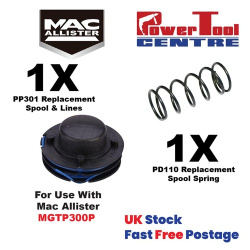 Spool line spring for - &,
