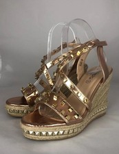 Ladies Rose Gold Wedges