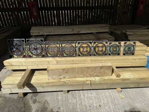 Reclaimed stained glass job - reclaimed,