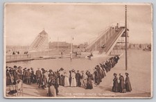 Blackpool Water Chute Postcard