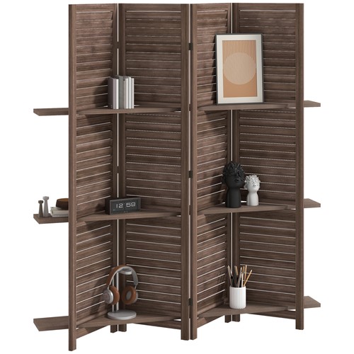 Wood mobile folding privacy - wood,
