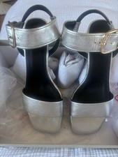 Jigsaw Ladies Silver Sandals