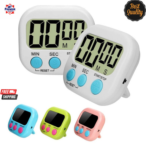 Magnetic kitchen timer clock - magnetic,