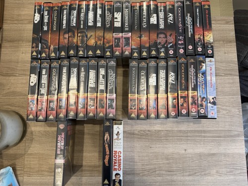 James bond vhs bundle - james,