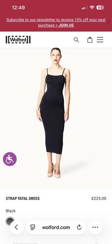 Brand new wolford strap fatal - wolford,