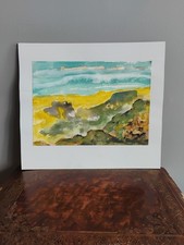 Original Watercolour Beach