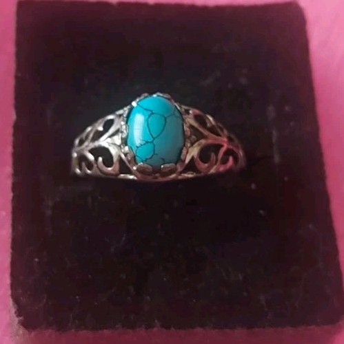 925 silver turquoise blue - 925,