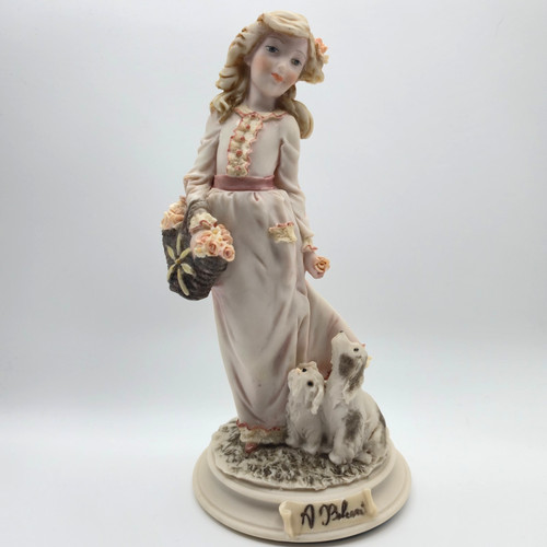 Belcari girl figurine with - a,