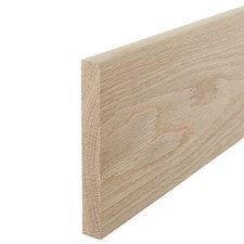 Solid White Oak Skirting Board