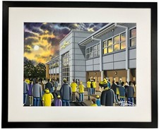 Burton. Framed Albion Football