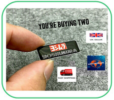 YOSHIMURA MINI STICKER DECAL MOTORCYCLE MODEL CAR 3D X2 UK SELLER