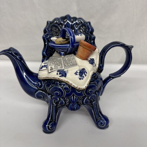 Blue willow garden - blue,
