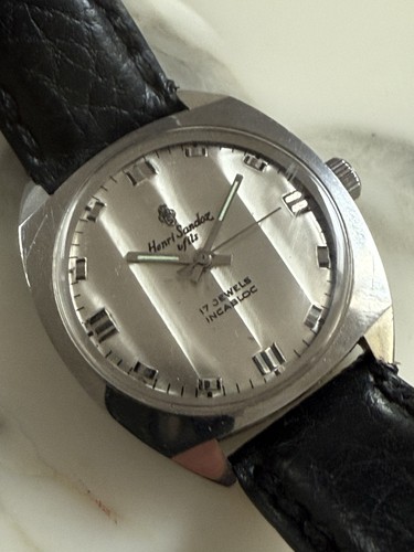 Henri sandoz manual wind 33mm - wind,,