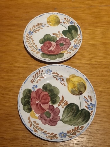 Belle fiore and plates - fiore, 7"