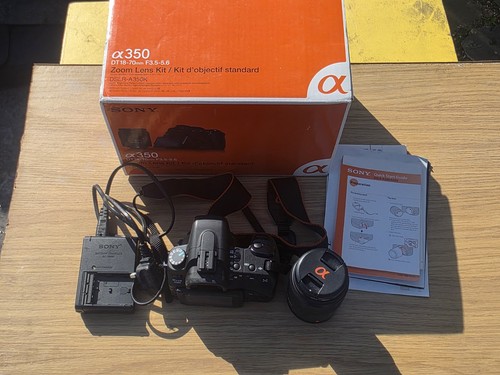 Sony dslr a350k camera bundle - sony,