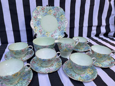 SHELLEY Melody chintz tea set
