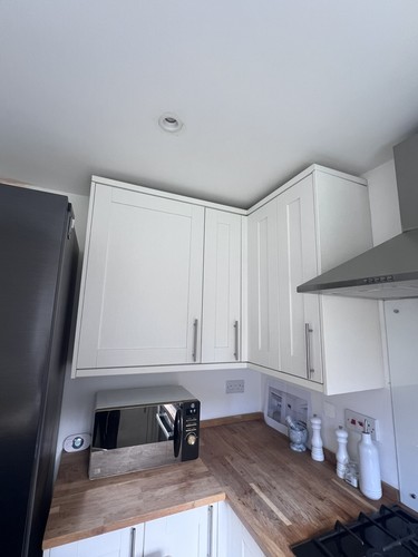 Kitchen suite wood effect - kitchen,