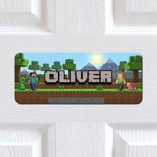 Personalised minecraft gamer - minecraft,