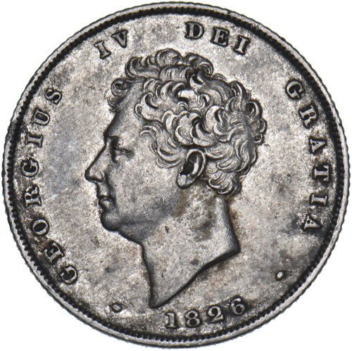 1826 shilling george iv - george,