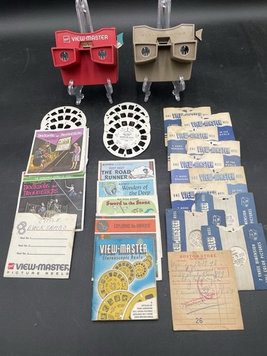 Vintage view master viewers - vintage, 3d
