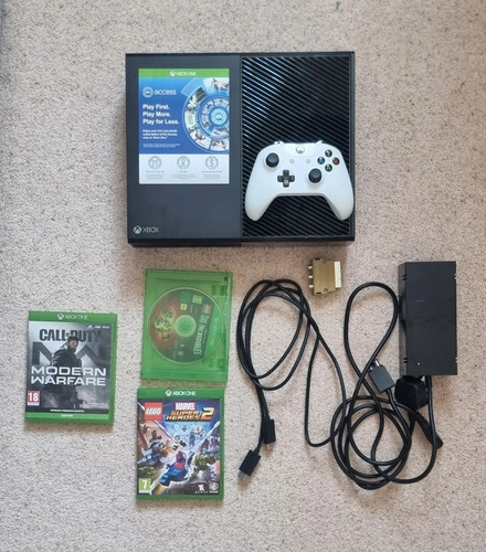 Xbox one 500gb black console - xbox,