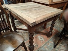 Oak Drawer Leaf Tables