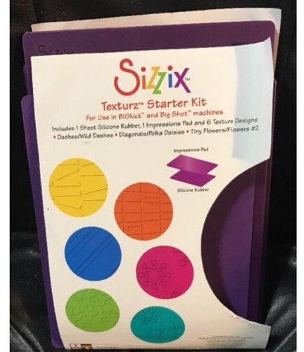 Sizzix texturz starter kit - texturz,