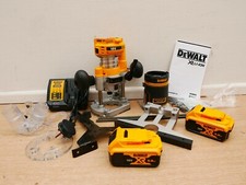 DeWALT DCW604 dcw604p2 18v xr multi base plunge router kit 2 x 5 ah + tstak case