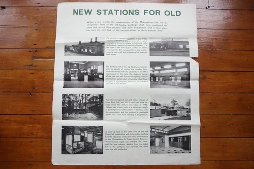 New stations for old - new,