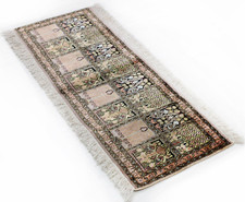 Hand-Knotted Kashmir Silk