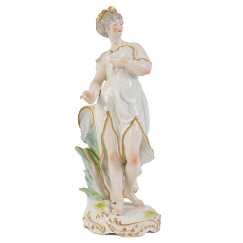 Porcelain figure allegory - figure, "allegory