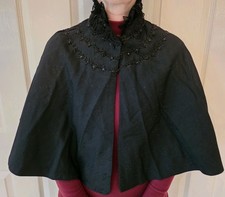 Victorian Antique? Black Cape