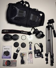 Canon SLR EOS 600D Camera with