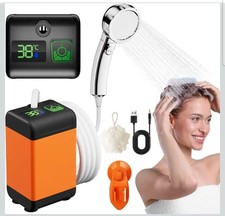 Portable Shower Camping Shower Camp Outdoor Shower Pump Electric Rechargeable