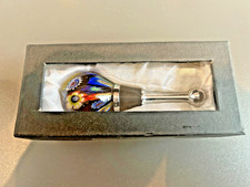 Murano Wine Bottle Stopper Art