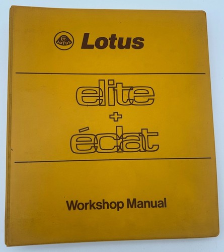 Lotus elite eclat s1 and - lotus,