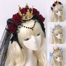 Sheep Horn Headband Flower