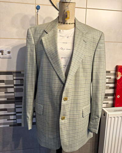 Wool silk blazer jacket - &,