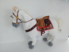 Disney Store Tangled MAXIMUS Repunzel's White Horse Soft Plush Toy