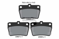 REAR BRAKE PAD SET DISC BRAKE FITS: TOYOTA RAV 4   2.0 4WD /2.0 .TOYOTA RAV 4