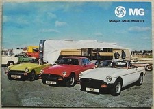 MG MGB Midget MGB GT Car Sales Brochure May 1977 #3264