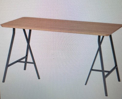 Bamboo ikea hilver table - ikea,