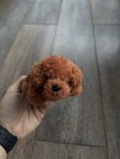 Russ Petooties Pets Mocha Brown Poodle Dog Small Plush Soft Toy